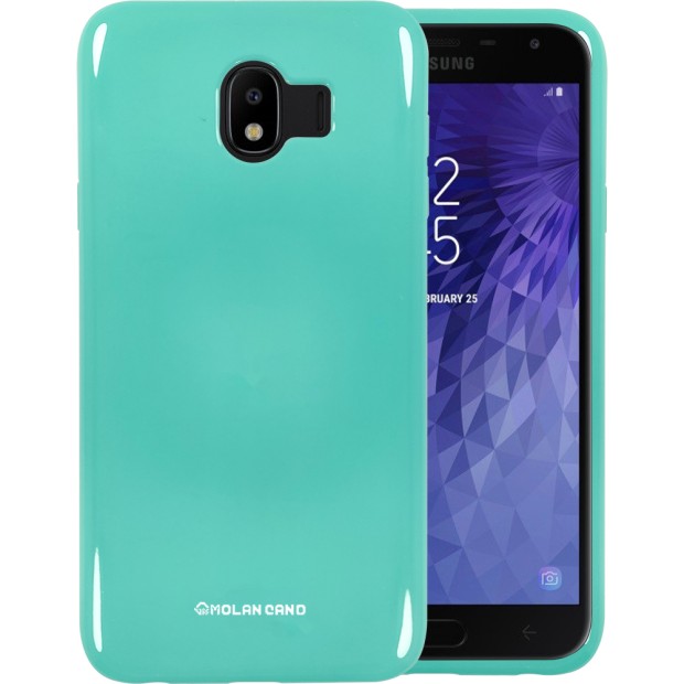 Силіконовий чохол Molan Shining для Samsung Galaxy J4 (2018) J400 (Бірюзовий)