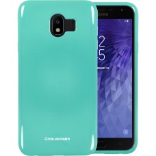 Силикон Molan Shining Samsung Galaxy J4 (2018) J400 (Бирюзовый)