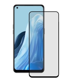 Захисне скло 5D Matte HD для Oppo Reno 6Z / 7Z Чорне