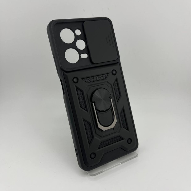 Бронь-чехол Ring Serge Armor Case Xiaomi Poco X5 Pro 5G / Note 12 Pro 5G (ShutCam) (Чёрный)