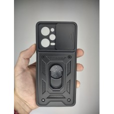 Бронь-чехол Ring Serge Armor Case Xiaomi Poco X5 Pro 5G / Note 12 Pro 5G (ShutCam) (Чёрный)