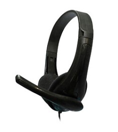 Дротові накладні навушники-гарнітура Jeqang JH-309 (Чорний)