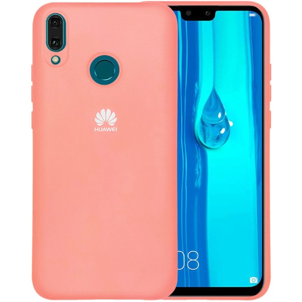 Силикон Original 360 Case Logo Huawei Y9 (2019) (Розовый) Силикон Original 360 Case Logo Huawei Y9 (2019) (Розовый)