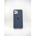 Силикон Original RoundCam Case Apple iPhone 12 Pro Max (09) Midnight Blue