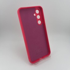 Силикон Original Samsung Galaxy A55 (ShutCam) (Малиновый)