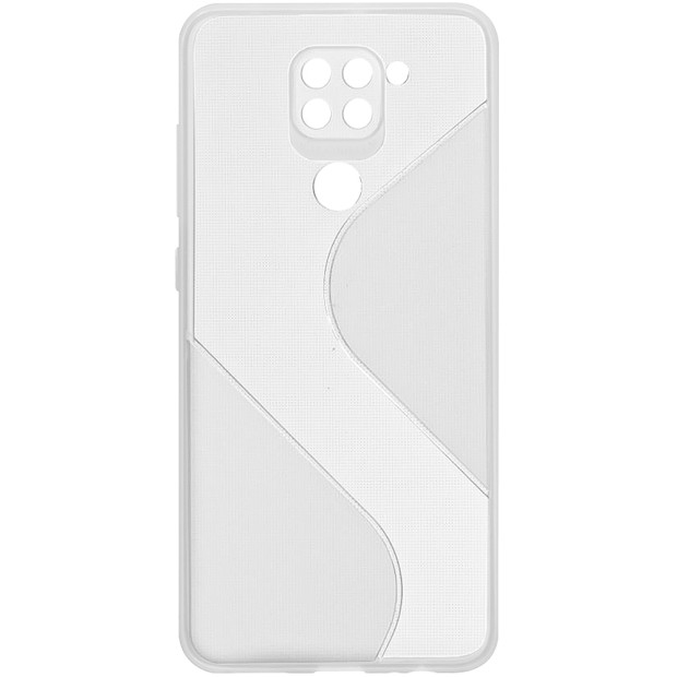 Case Totu Clear Wave for Xiaomi Redmi Note 9  /  Redmi 10X (White)