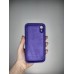 Оригінальний силіконовий чохол RoundCam для Apple iPhone XR (02) ультрафіолетовий