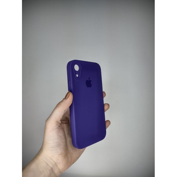 Оригінальний силіконовий чохол RoundCam для Apple iPhone XR (02) ультрафіолетовий Оригінальний силіконовий чохол RoundCam для Apple iPhone XR (02) ультрафіолетовий