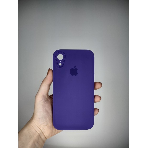 Оригінальний силіконовий чохол RoundCam для Apple iPhone XR (02) ультрафіолетовий Оригінальний силіконовий чохол RoundCam для Apple iPhone XR (02) ультрафіолетовий