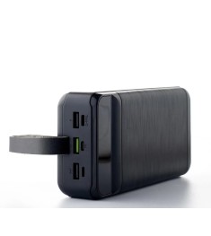 PowerBank DC DP-40 40000mAh 20W + 22.5W PD + QC (Чорний) (Уцінка) (2 Категорія)
