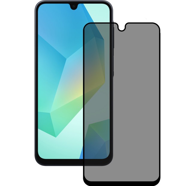 Захисне скло 5D Privacy HD для Samsung Galaxy A16  /  A17  /  A26 Чорне