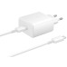 Samsung EP-TA845 45W Type-C Power Adapter + Type-C to Type-C Cable (White)