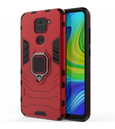 Ring Armor Case для Xiaomi Redmi Note 9  /  Redmi 10X (Червоний)