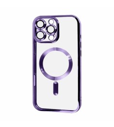 Чехол UMKU Shining with MagSafe Apple iPhone 16 (Amethyst)