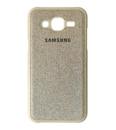 Силикон Textile Samsung Galaxy J5 (2015) J500 (Хаки)
