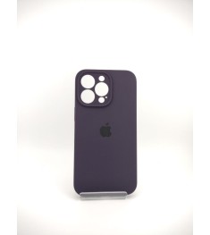 Силіконовий чохол Original RoundCam для Apple iPhone 13 Pro (баклажан)