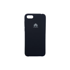 Силикон Original 360 Case Logo Huawei Y5 Prime (2018) / Honor 7A (Чёрный)