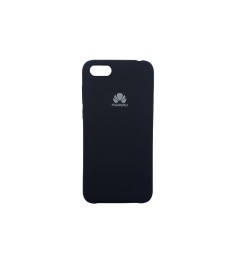 Силикон Original 360 Case Logo Huawei Y5 Prime (2018) / Honor 7A (Чёрный)