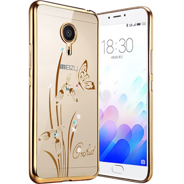 Силикон Beckberg Breathe Seria Meizu M5 (Orchid)
