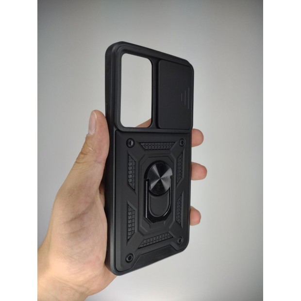 Ring Serge Armor Case для Xiaomi 12T  /  12T Pro (Чорний)