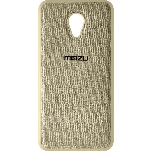 Силіконовий чохол Textile для Meizu M5 (Хакі)