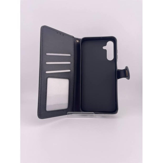 Чохол-книжка Leather Book Gallant для Samsung Galaxy A15 (Чорний)