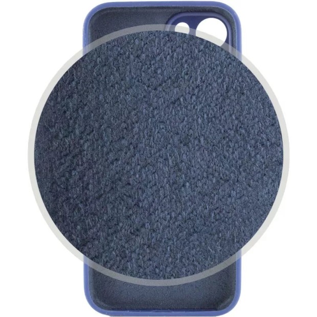 Силикон Original RoundCam Case Apple iPhone 14 Plus (22) Blue Cobalt