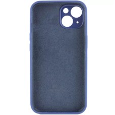 Силіконовий фірмовий чохол RoundCam для Apple iPhone 14 Plus (22) синій кобальтовий