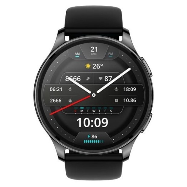 Смарт-годинник Xiaomi Amazfit Pop 3R (Чорний) (Grade A) DL