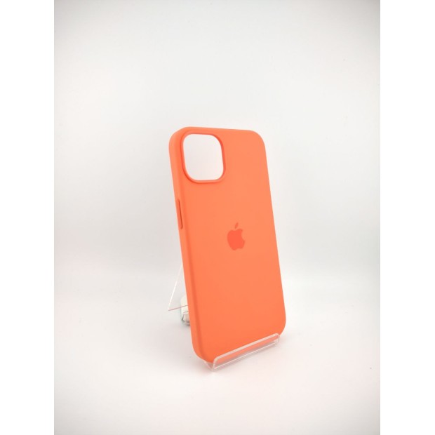 Чохол Silicone Case з MagSafe для Apple iPhone 13 (Nectarine)