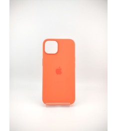 Чохол Silicone Case з MagSafe для Apple iPhone 13 (Nectarine)