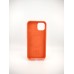 Чохол Silicone Case з MagSafe для Apple iPhone 13 (Nectarine)