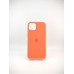Чохол Silicone Case з MagSafe для Apple iPhone 13 (Nectarine)
