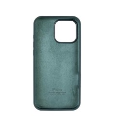 Силикон Original Round Case Apple iPhone 14 Pro Max (73) Forest Green