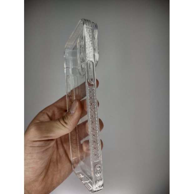 Чехол силиконовый Diamond Apple iPhone 7 / 8 / SE (2020) (Прозрачный)