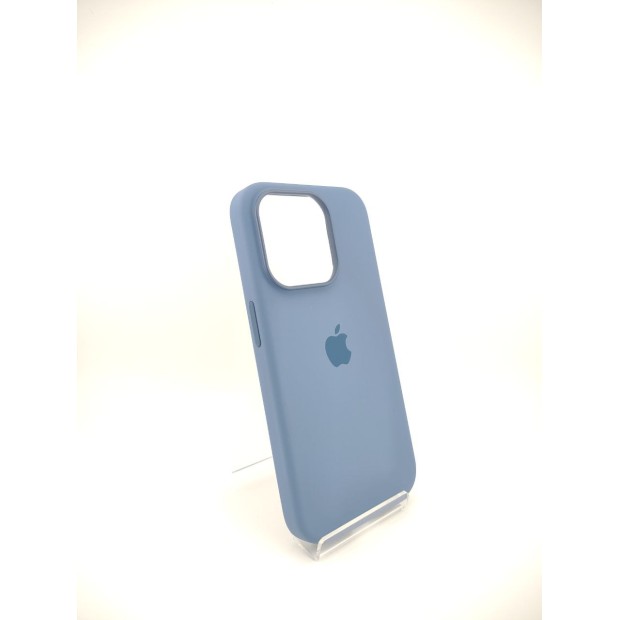 Чохол Silicone Case with MagSafe для Apple iPhone 15 Pro (Winter Blue)