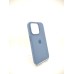 Чохол Silicone Case with MagSafe для Apple iPhone 15 Pro (Winter Blue)