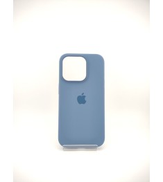Чехол Silicone Case with MagSafe Apple iPhone 15 Pro (Winter Blue)