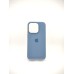 Чехол Silicone Case with MagSafe Apple iPhone 15 Pro (Winter Blue)