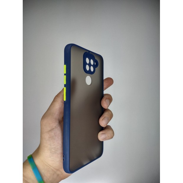 Case Totu Gingle Series for Xiaomi Redmi Note 9  /  Redmi 10X (Dark Blue)
