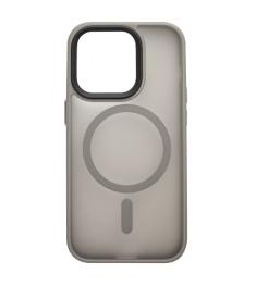 Чохол Totu Pjur Magsafe для Apple iPhone 16 Pro Max (титановий сірий)
