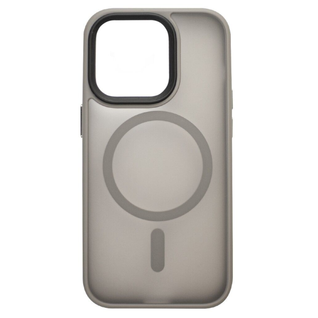 Чохол Totu Pjur Magsafe для Apple iPhone 16 Pro Max (титановий сірий)