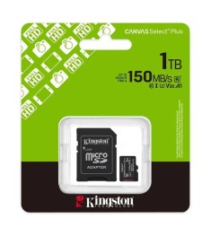 Карта памяти Kingston Canvas Select Plus Gen3 MicroSDXC 1TB (UHS-1) (A1) (Class ..
