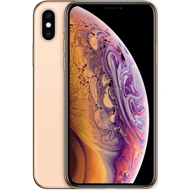 Мобільний телефон Apple iPhone XS 64Gb (Gold) (Grade A) 100% Б / У