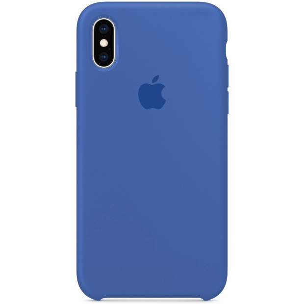 Силикон Original Case Apple iPhone XS Max (12) Blue