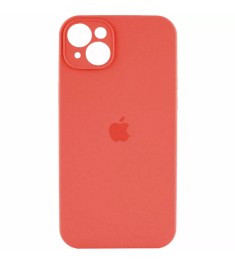 Силіконовий чохол Original RoundCam для Apple iPhone 15 (50) Кораловий
