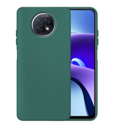 Силіконовий Original 360 чохол для Xiaomi Redmi Note 9T (темно-зелений)