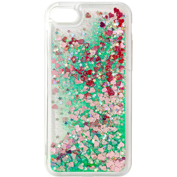 Силіконова накладка Liquid Fashion для Apple iPhone 7  /  8 (Зелена)
