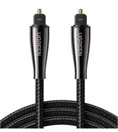 Кабель Toslink UGREEN AV122 (Toslink - Toslink) (2м) (Чорний) (70892)