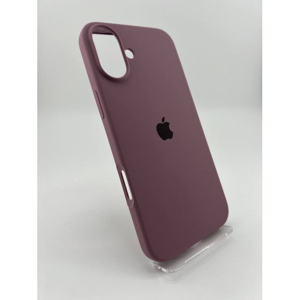 Силіконовий оригінальний чохол для Apple iPhone 16 Plus (01) Bilberry. Силіконовий оригінальний чохол для Apple iPhone 16 Plus (01) Bilberry.